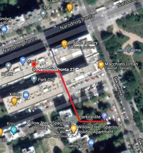 Spacious Studio Park City نوفي ساد المظهر الخارجي الصورة